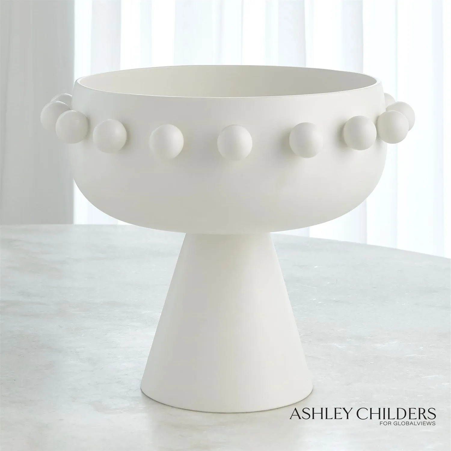 Spheres Collection, Footed Bowl - Global Views