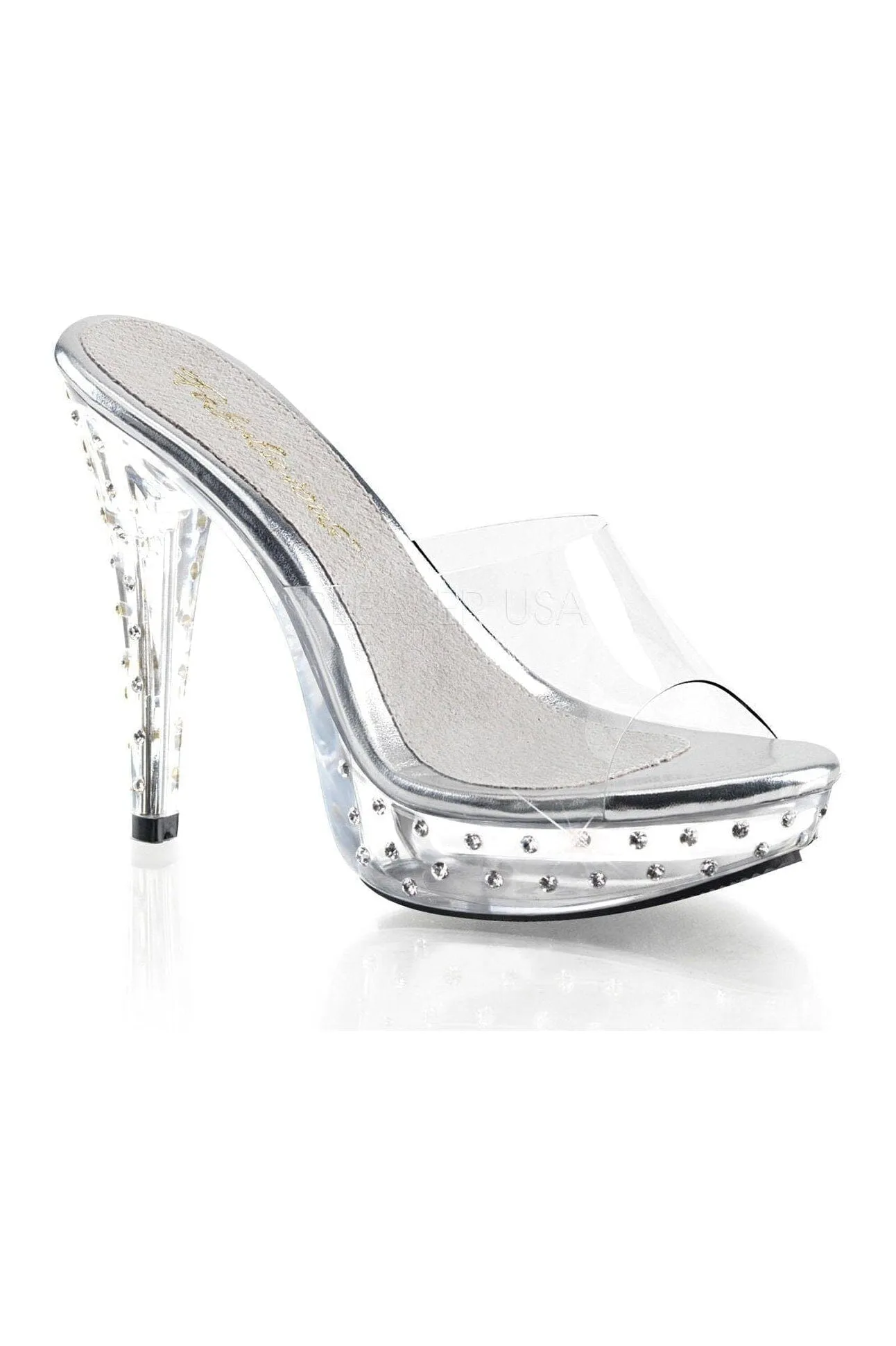 SS-COCKTAIL-501SDT Platform Slide | Clear Vinyl