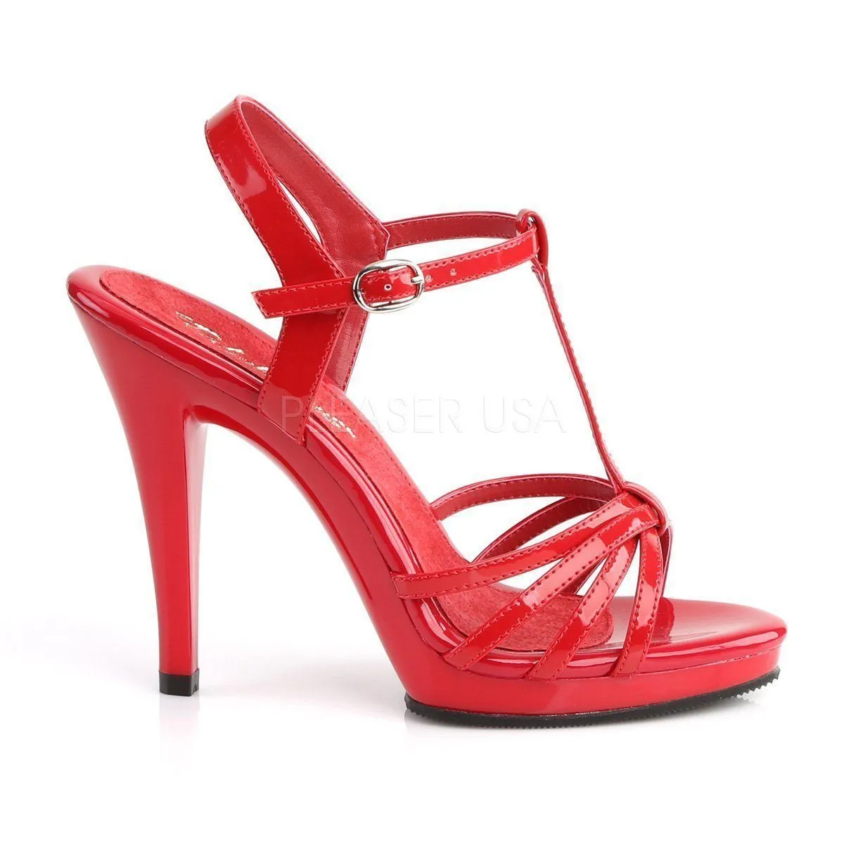 SS-FLAIR-420 Sandal | Red Patent