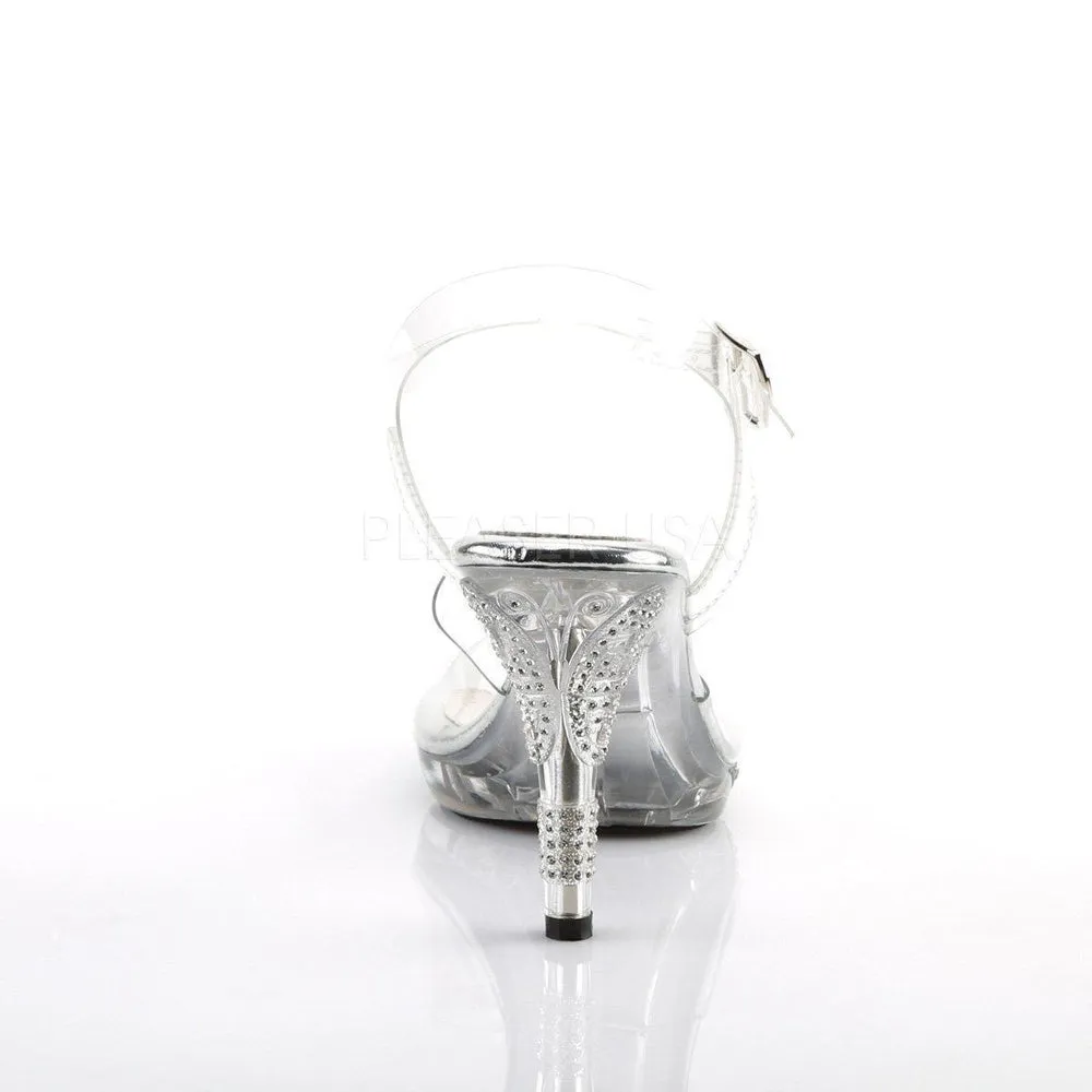SS-IRIS-408 Sandal | Clear Vinyl
