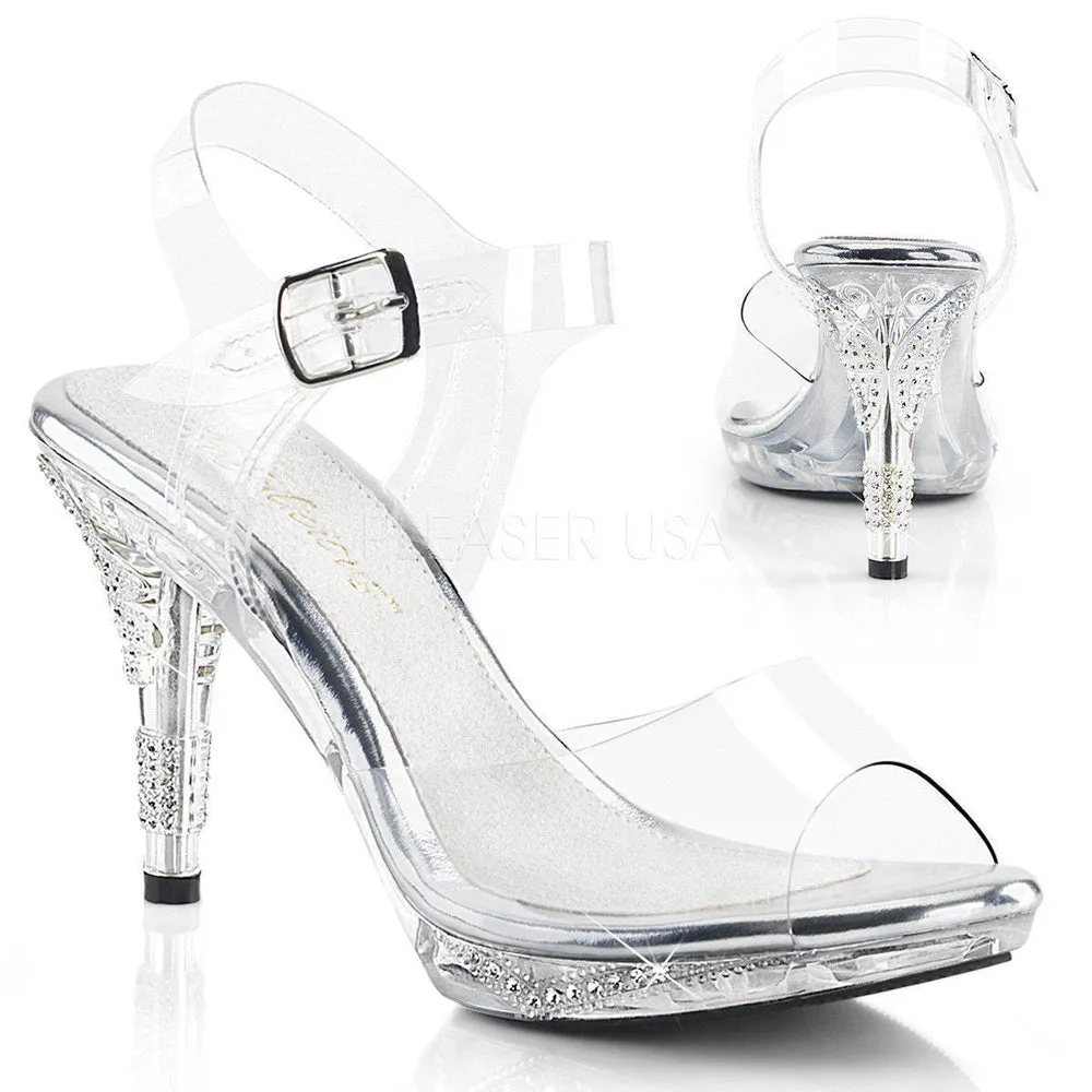 SS-IRIS-408 Sandal | Clear Vinyl