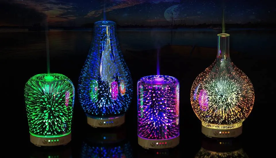 Stardust Aroma-Diffuser Lamp