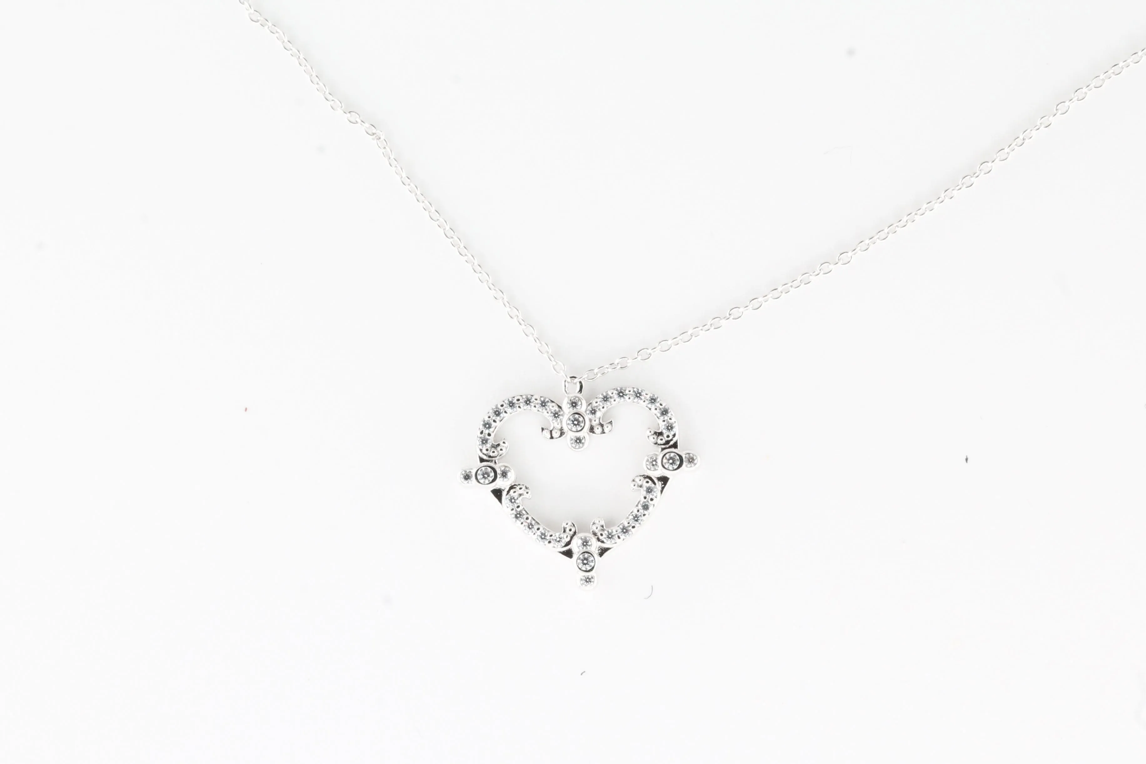 Sterling Silver Filigreen Heart