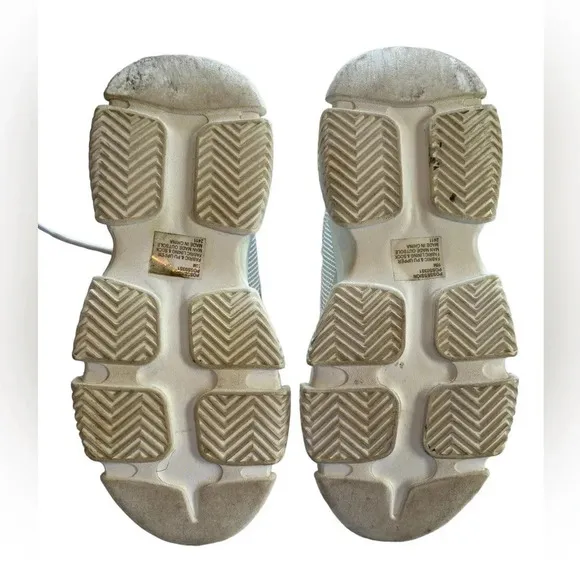 Steve Madden Platform Possession Sneaker Cream White Size 10