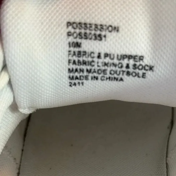 Steve Madden Platform Possession Sneaker Cream White Size 10