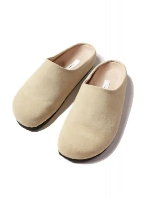 SUEDE SABOT