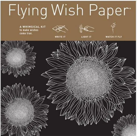 Sunflowers Flying Wish Kit