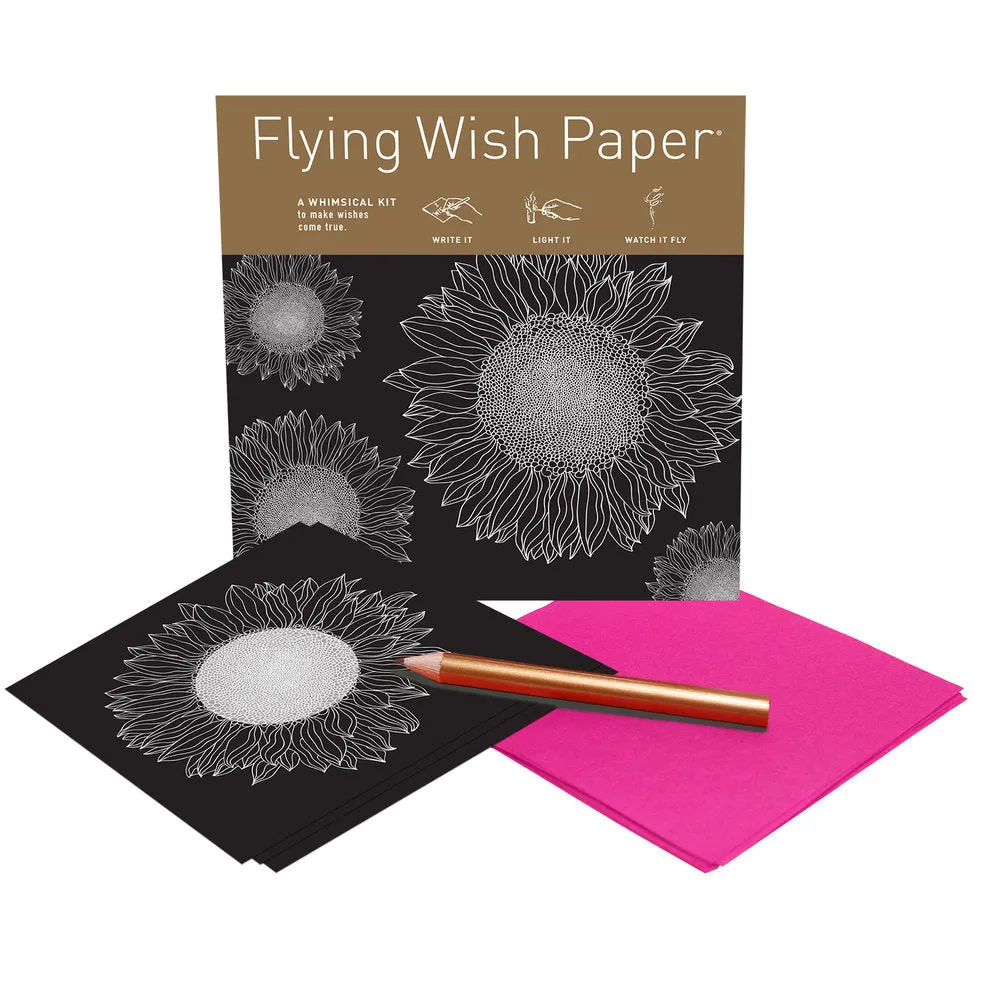 Sunflowers Flying Wish Kit