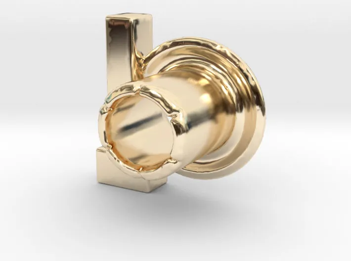 (T) Round 3D Eyelet 3/16 Inch Right Hole