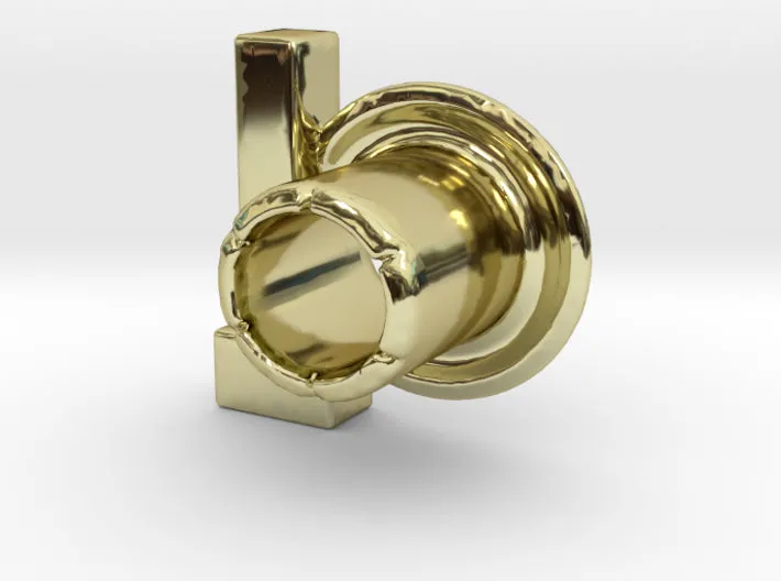 (T) Round 3D Eyelet 3/16 Inch Right Hole