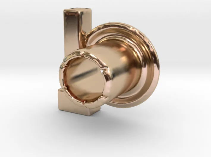 (T) Round 3D Eyelet 3/16 Inch Right Hole