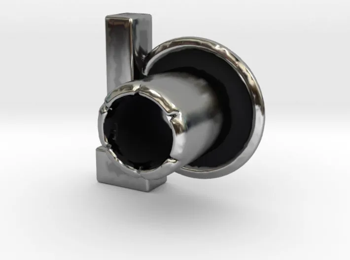 (T) Round 3D Eyelet 3/16 Inch Right Hole