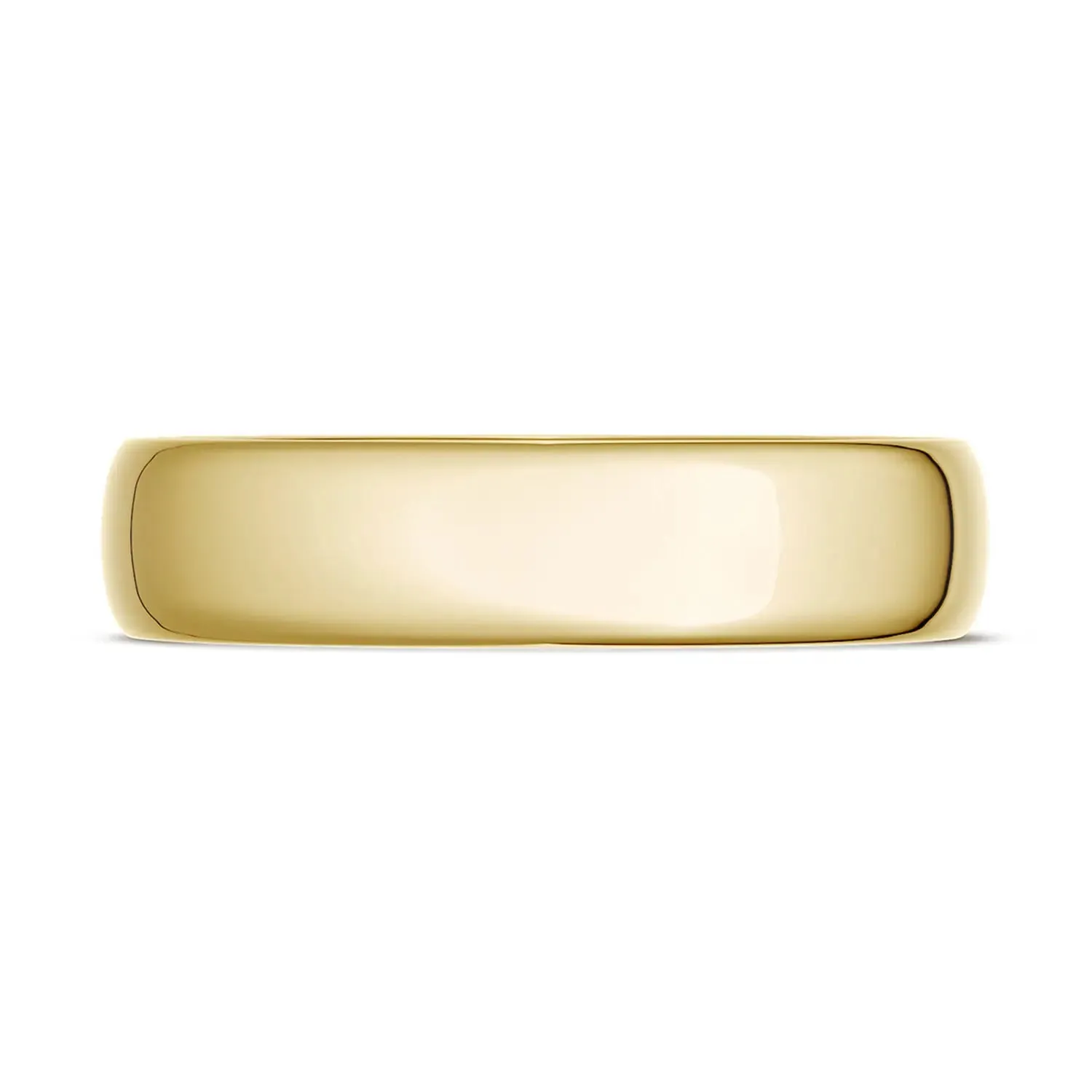 Tacori Classic Rounded in High Polish Mens Wedding Band - 5mm