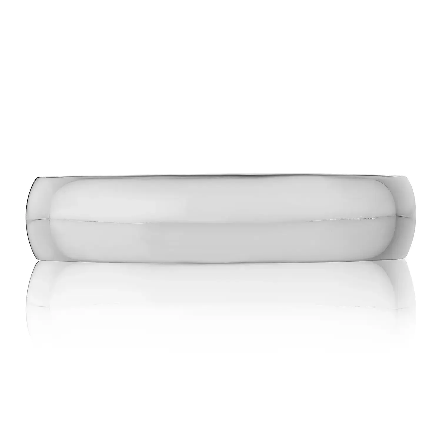 Tacori Classic Rounded in High Polish Mens Wedding Band - 5mm