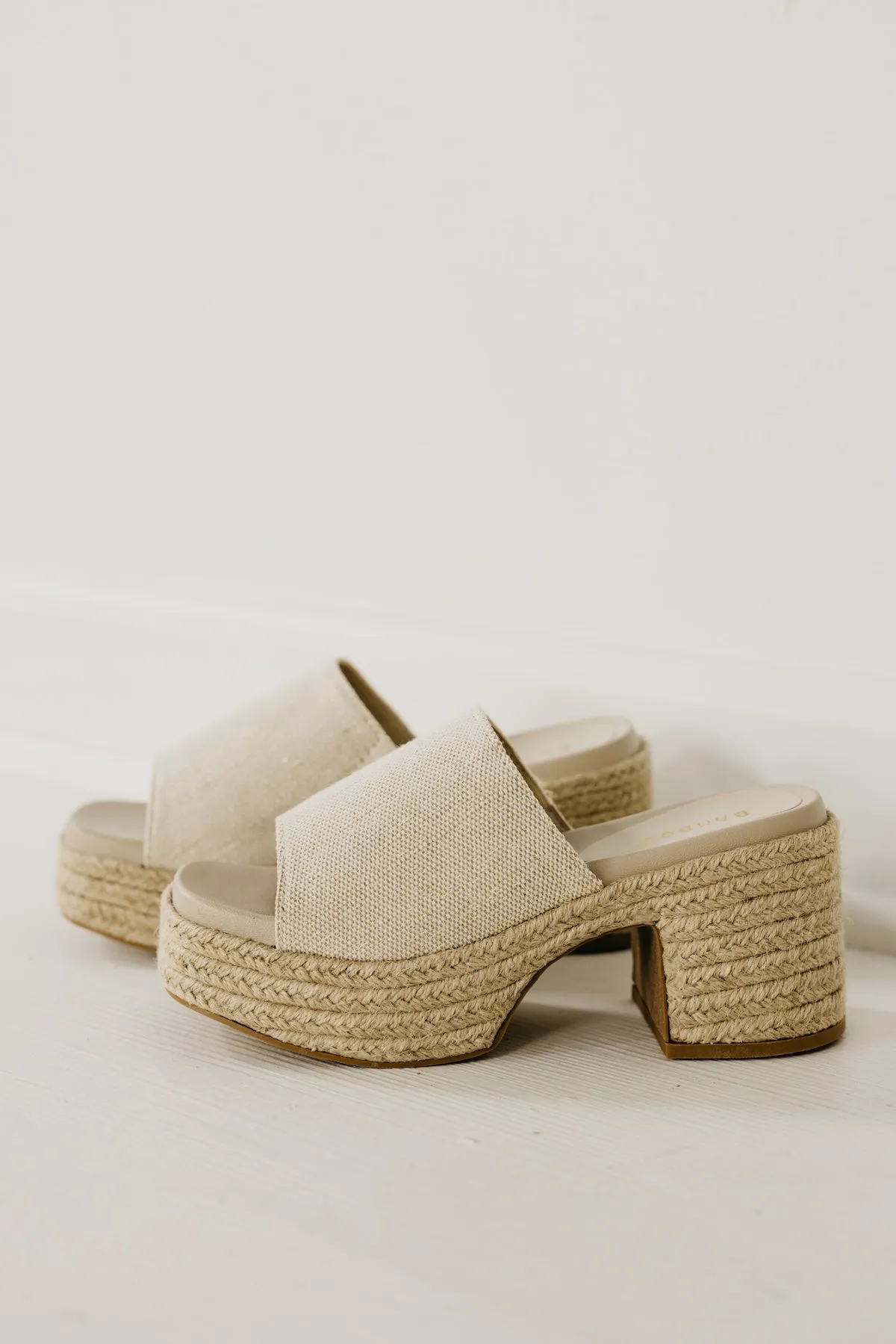The Miso Platform Slide Heel