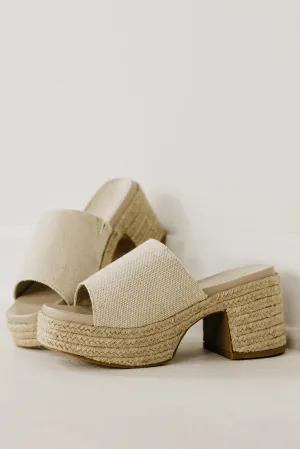 The Miso Platform Slide Heel