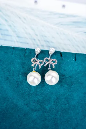 The Perfect Look Silvertone Jacket Earrings