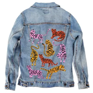 Tiger Collection by CatCoq Unisex Denim Jacket