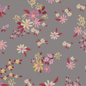Tilda Chic Escape - Basic Blender - Daisy Field - Grey
