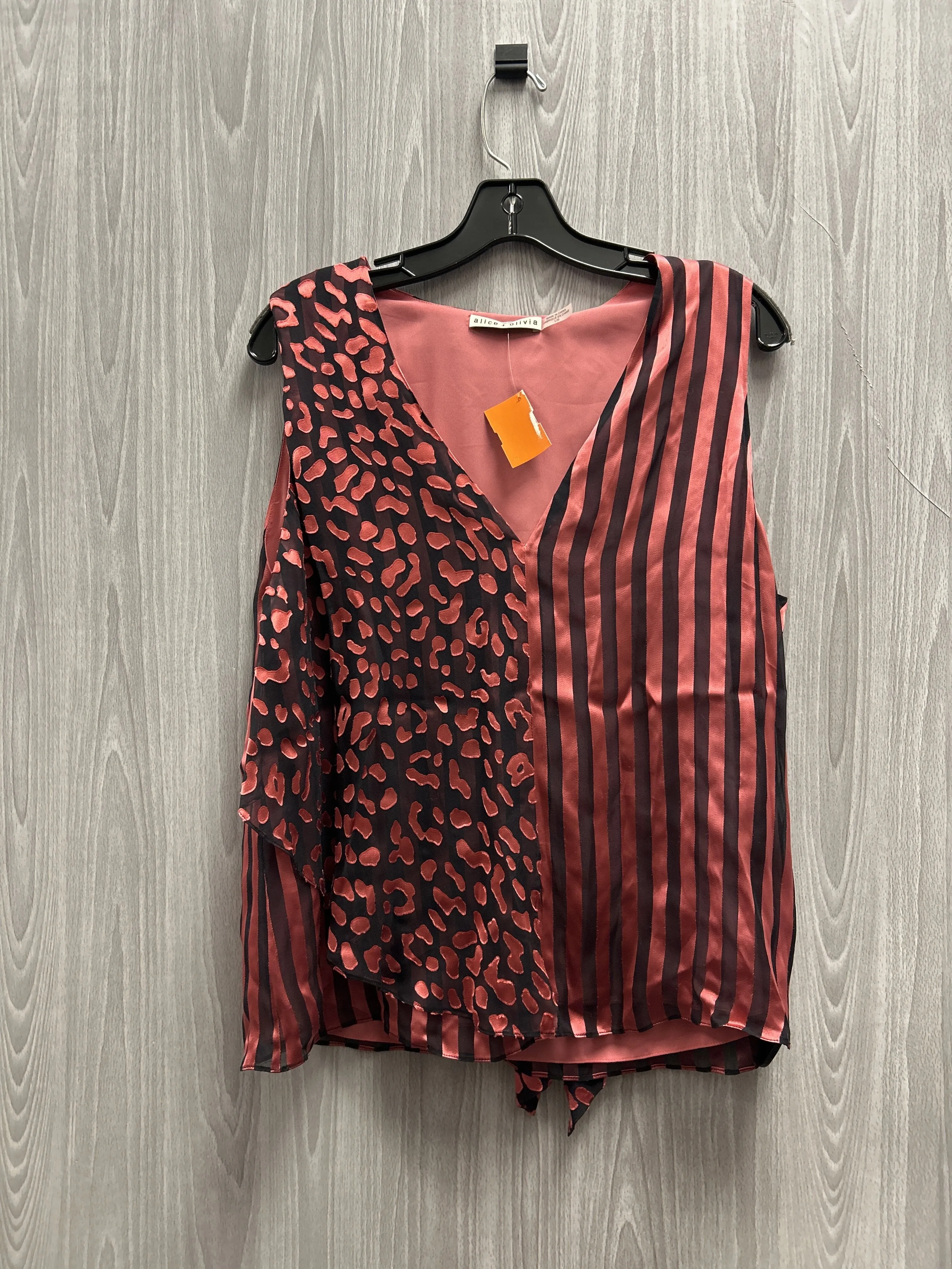 Top Sleeveless Designer By Alice   Olivia  Size: L