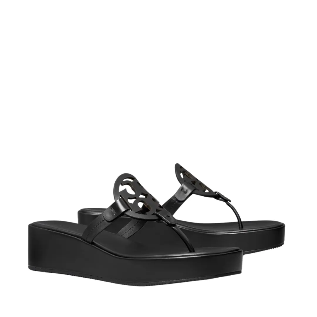 Tory Burch Miller 25mm Wedge Sandals