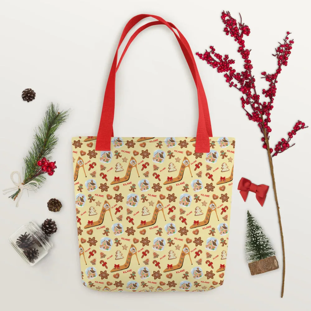Tote bag 'Ginger bread shoes'