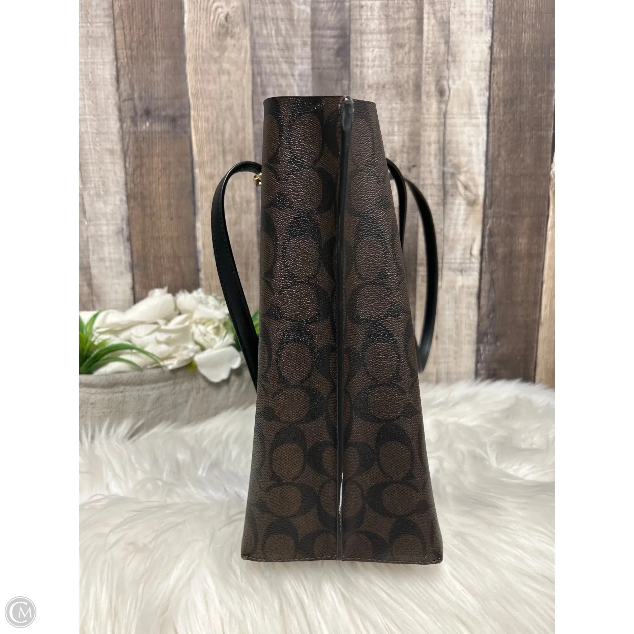 Tote Designer By Coach, Size: Large