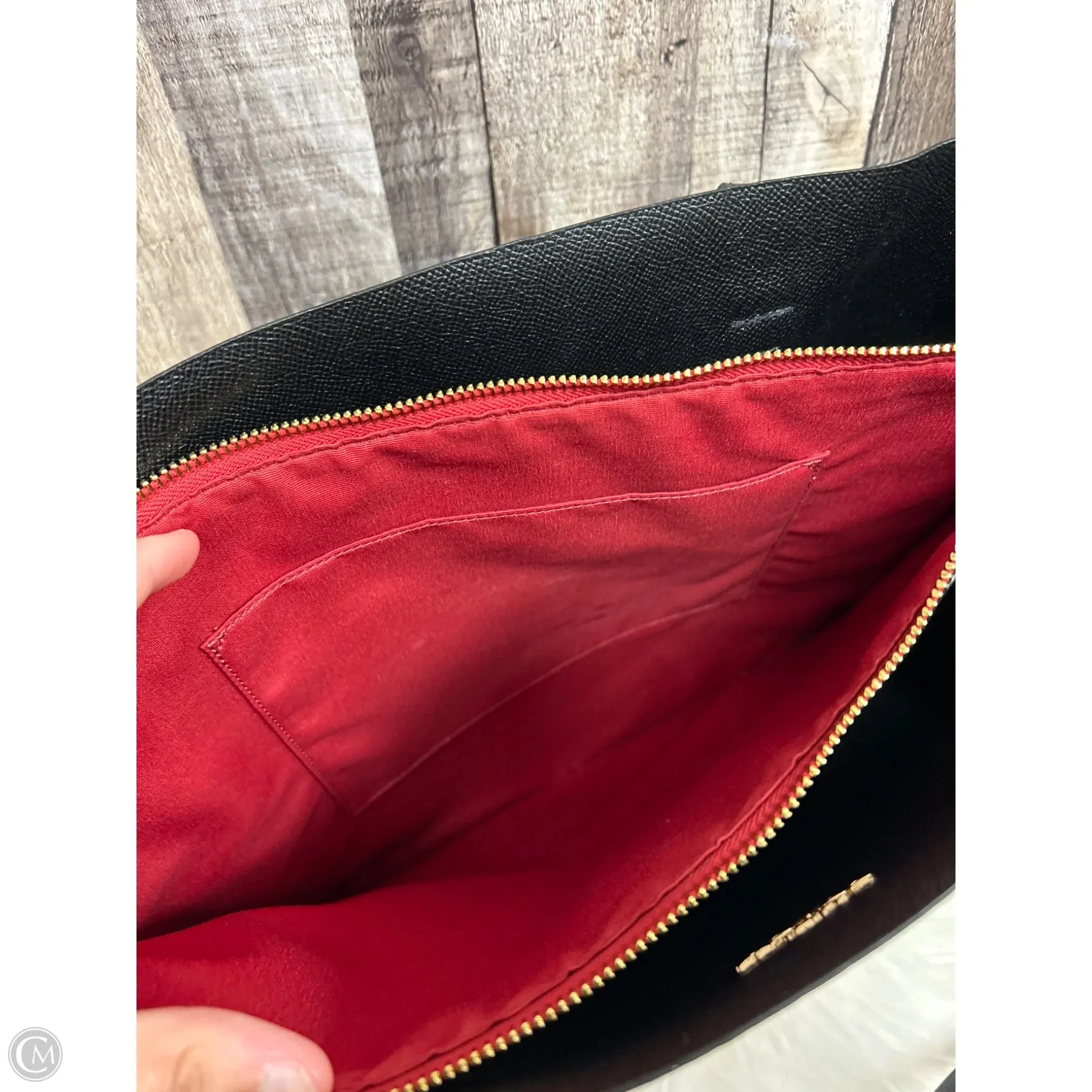 Tote Designer By Coach, Size: Large