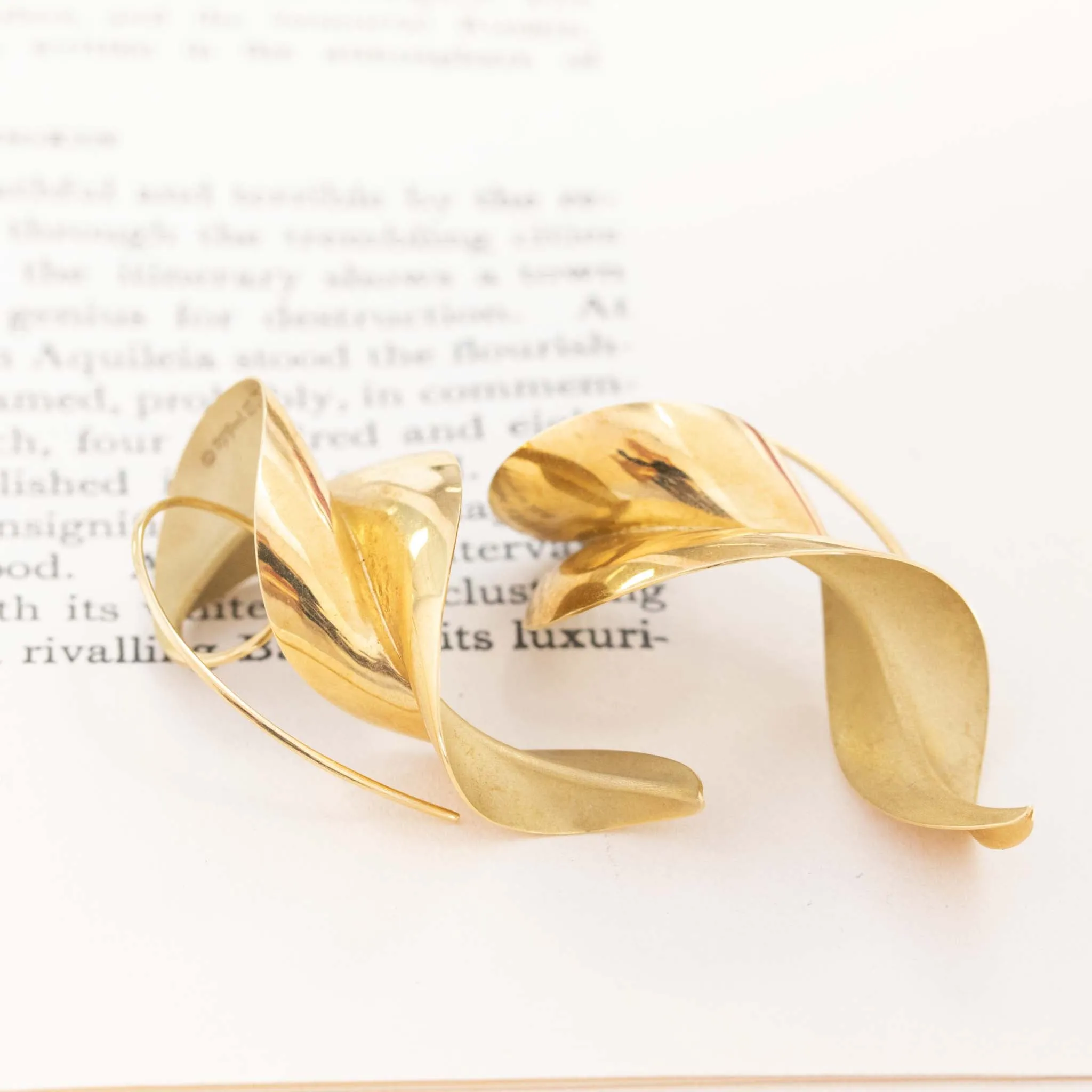 Tourque Hoop Earrings by Michael Good