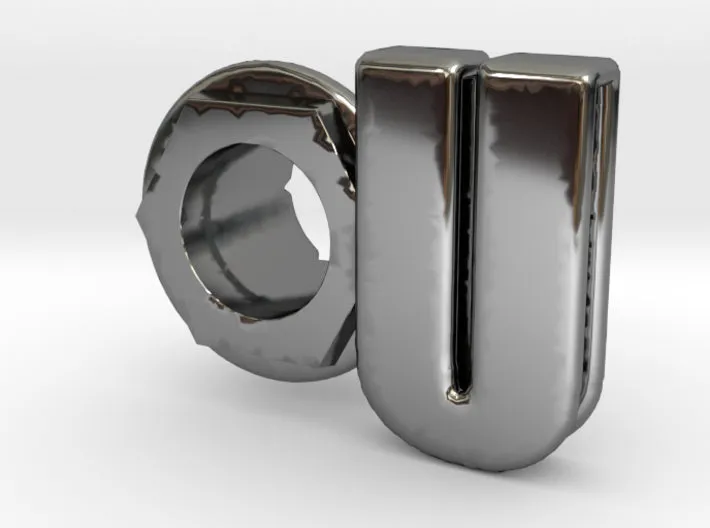 (U) Octagon 3D Eyelet 4/16 Inch Left Hole