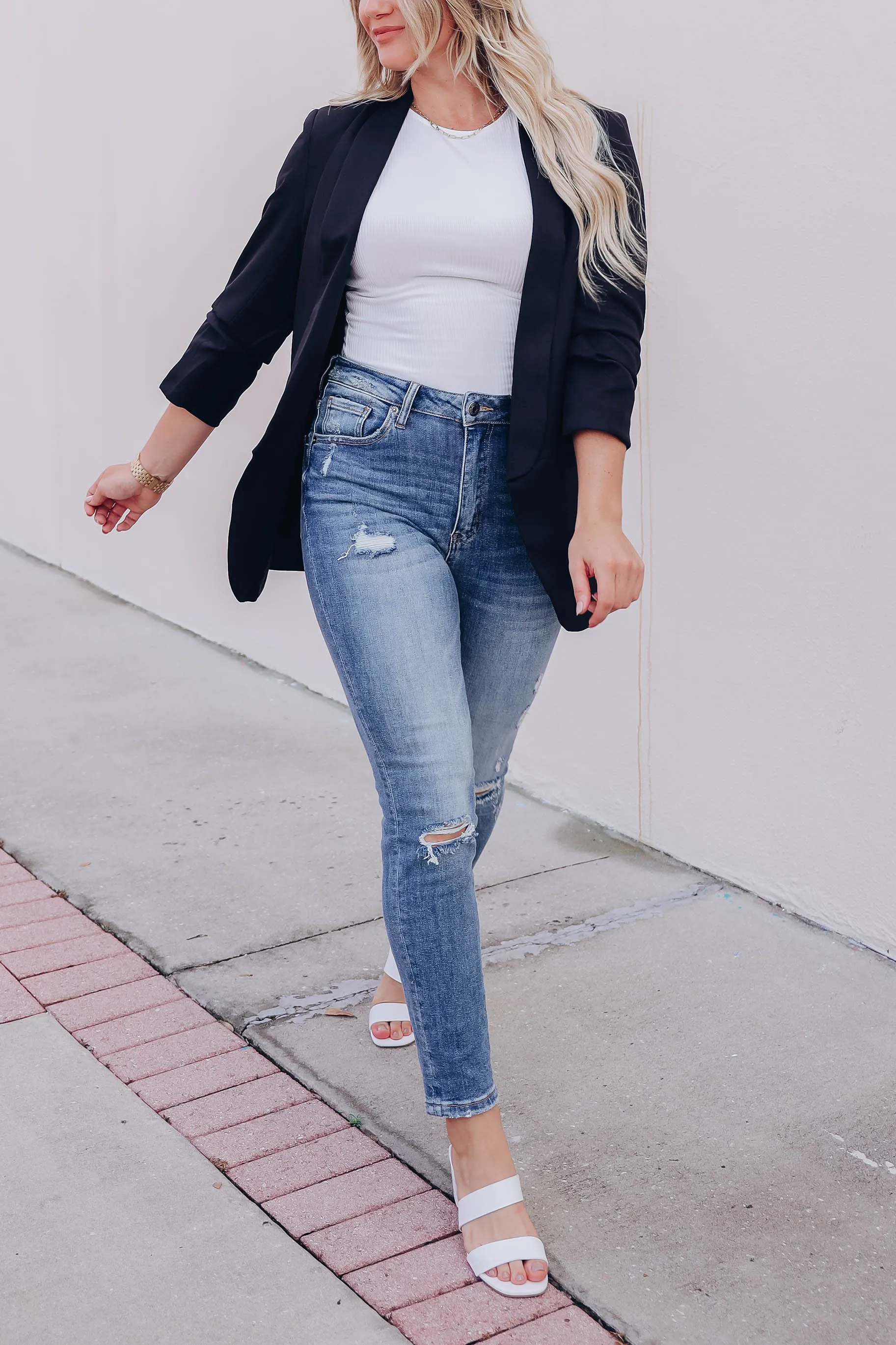 Urban Design Classic Blazer - Black