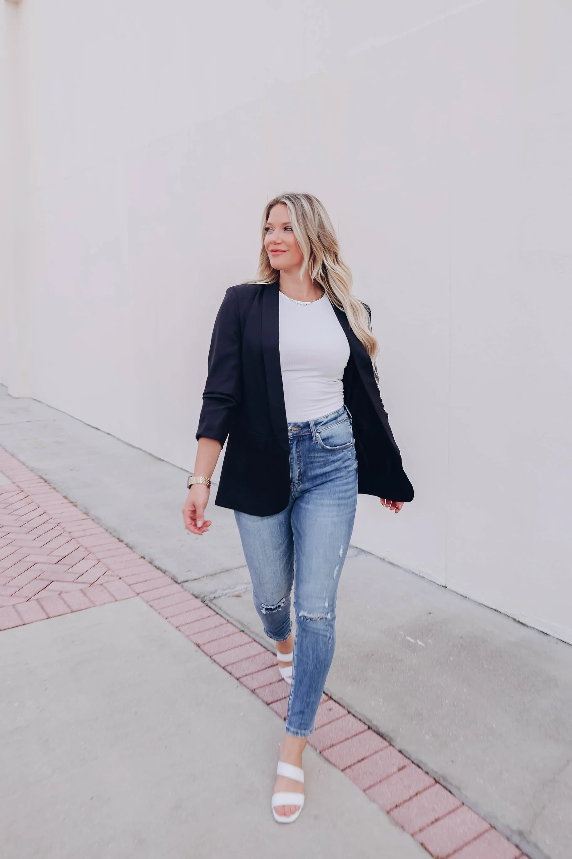 Urban Design Classic Blazer - Black