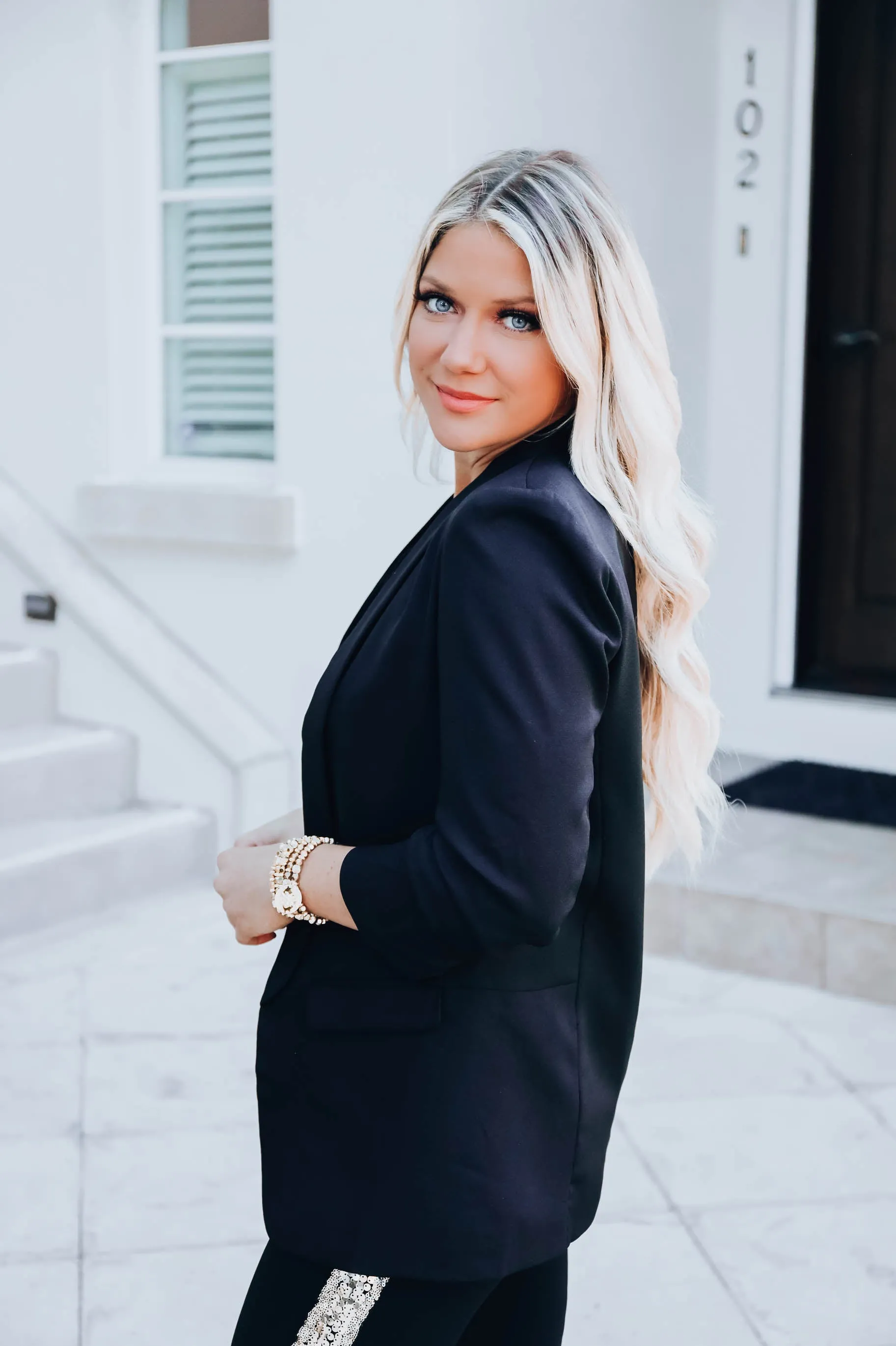 Urban Design Classic Blazer - Black
