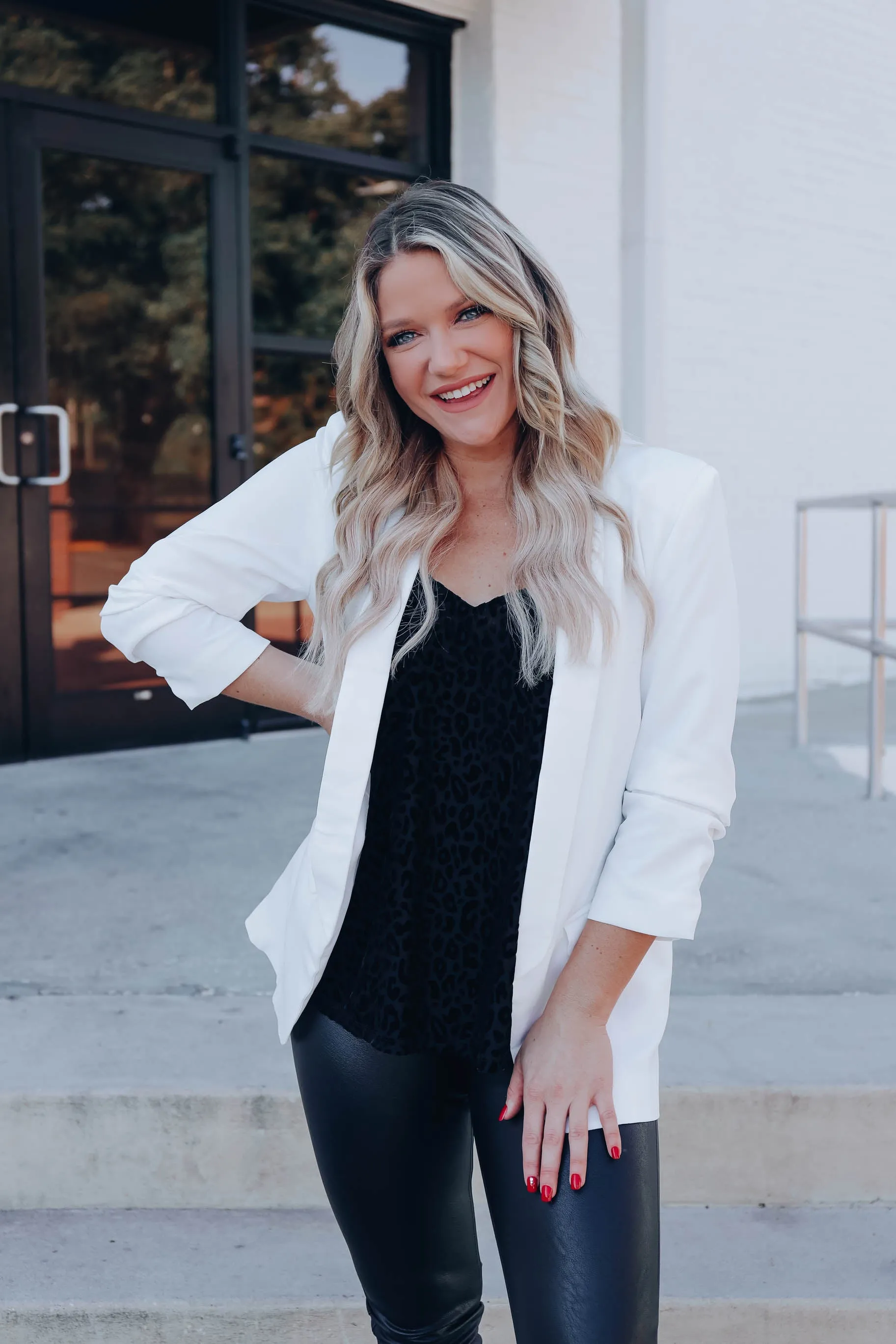 Urban Design Classic Blazer - White