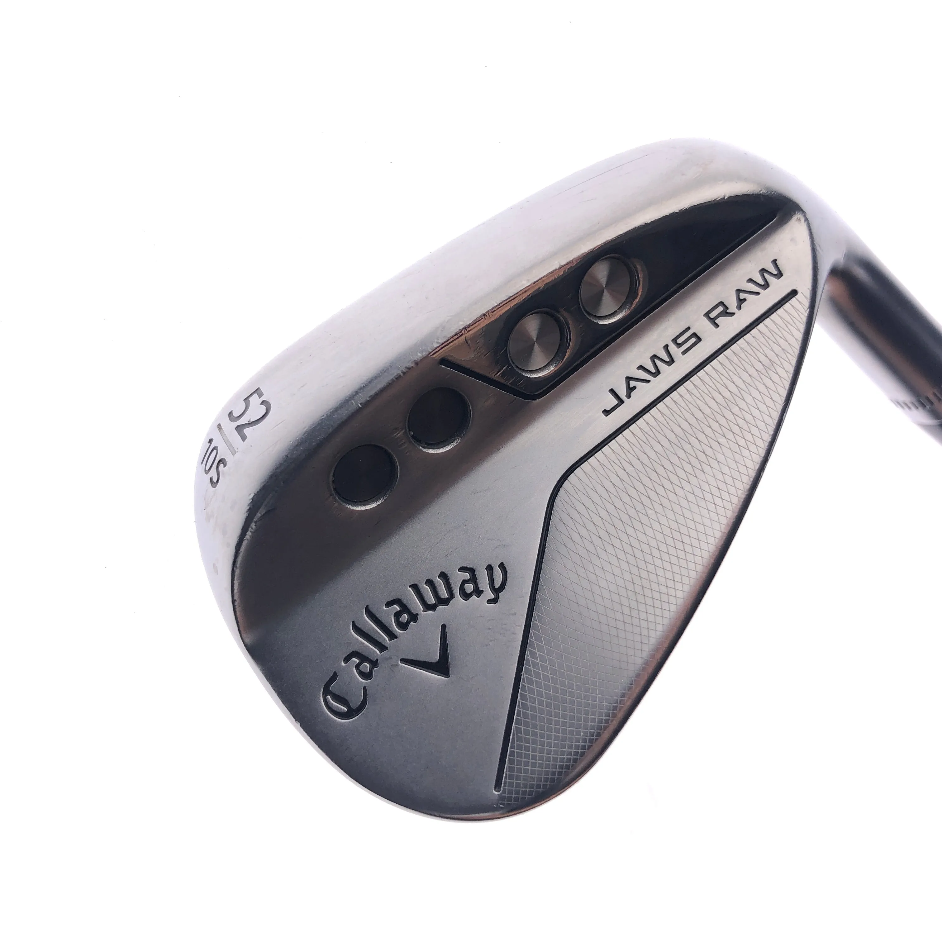 Used Callaway Jaws Raw 2022 Gap Wedge / 52.0 Degrees / Wedge Flex