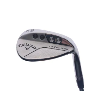 Used Callaway Jaws Raw 2022 Lob Wedge / 58.0 Degrees / Wedge Flex