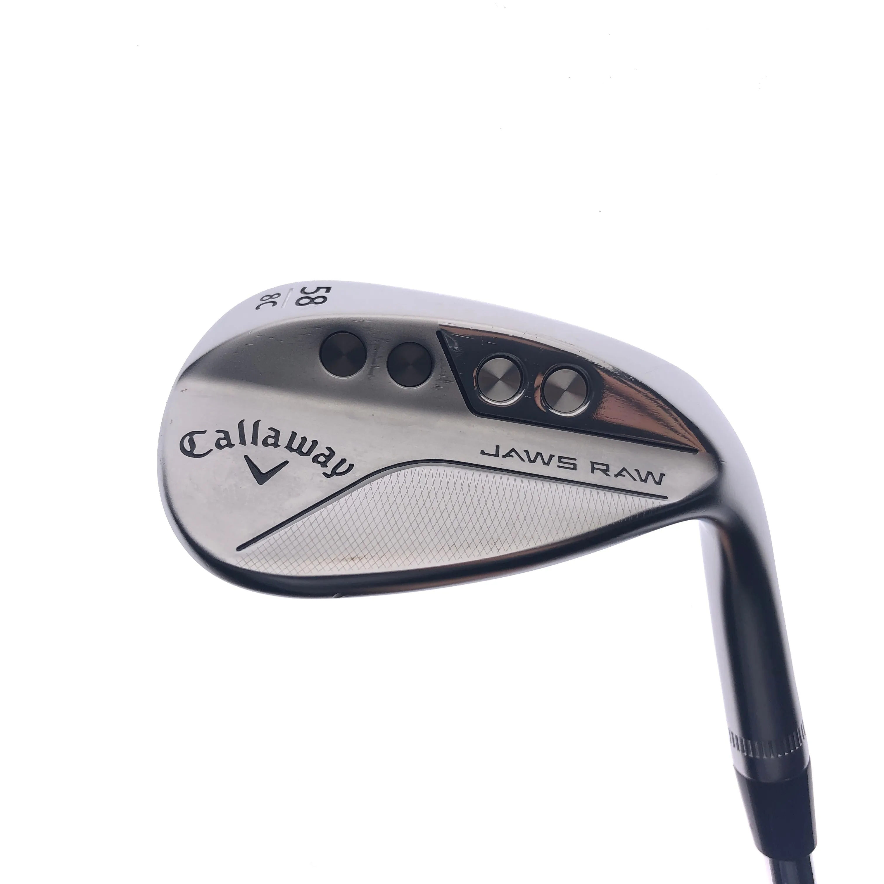 Used Callaway Jaws Raw 2022 Lob Wedge / 58.0 Degrees / Wedge Flex