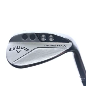 Used Callaway Jaws Raw 2022 Lob Wedge / 58.0 Degrees / Wedge Flex