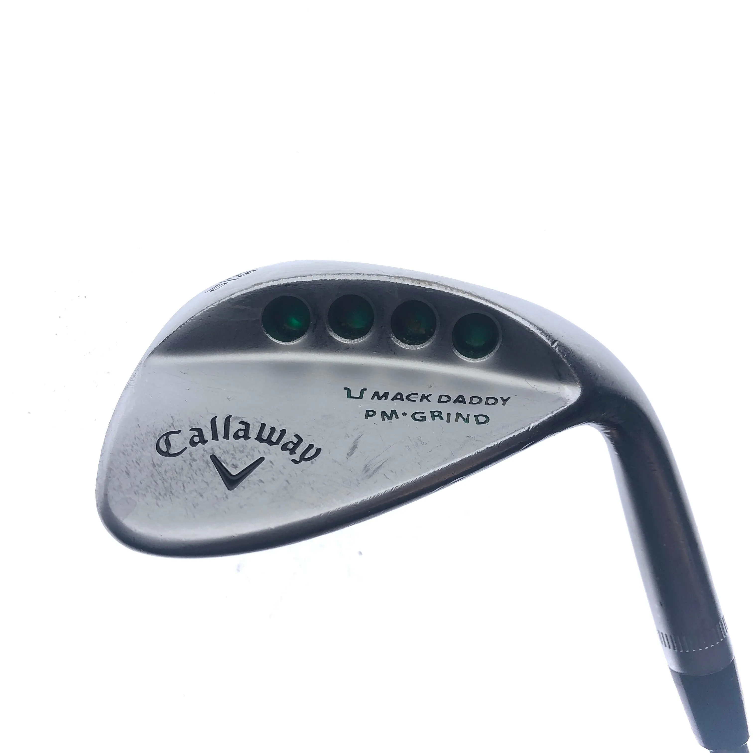 Used Callaway Mack Daddy PM Grind Chrome Lob Wedge / 58.0 Degrees / Wedge Flex