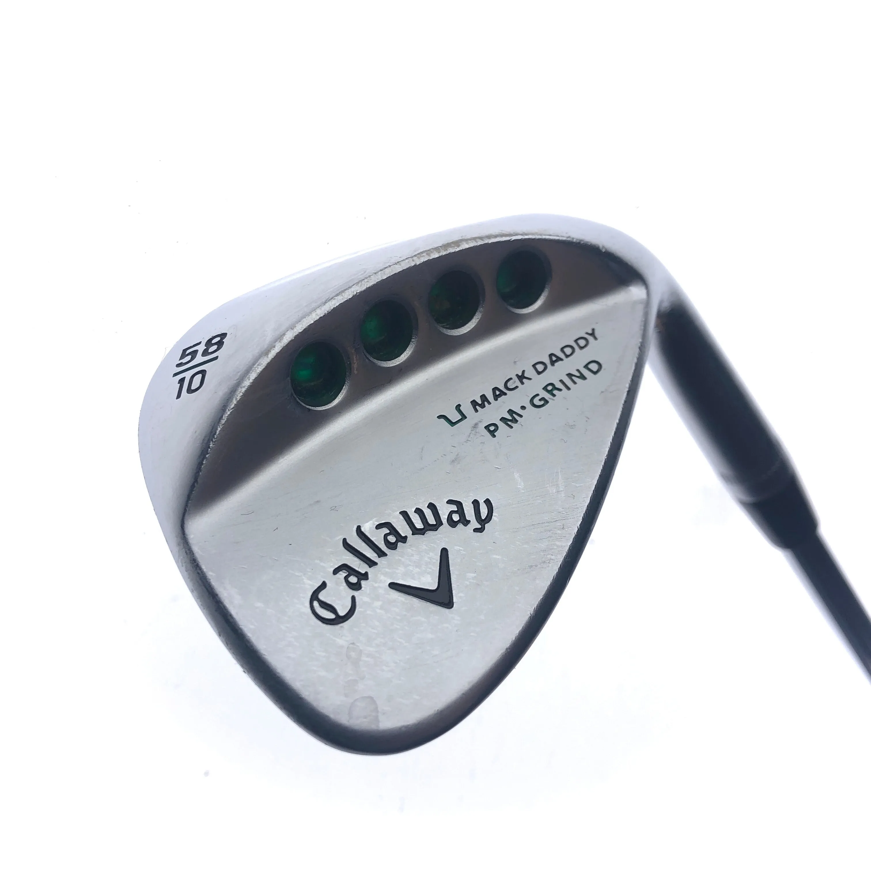 Used Callaway Mack Daddy PM Grind Chrome Lob Wedge / 58.0 Degrees / Wedge Flex