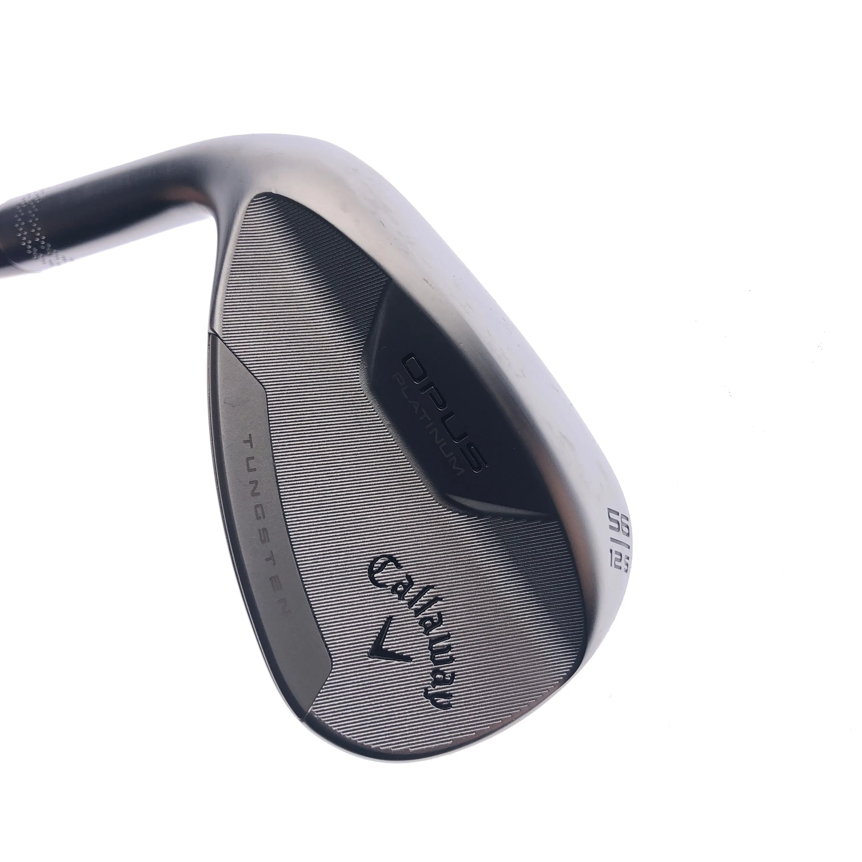 Used Callaway Opus Platinum Chrome Sand Wedge / 56.0 / Wedge Flex / Left-Handed