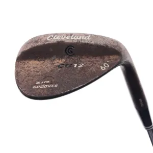 Used Cleveland CG12 DSG RTG  Lob Wedge / 60.0 Degrees / Wedge Flex