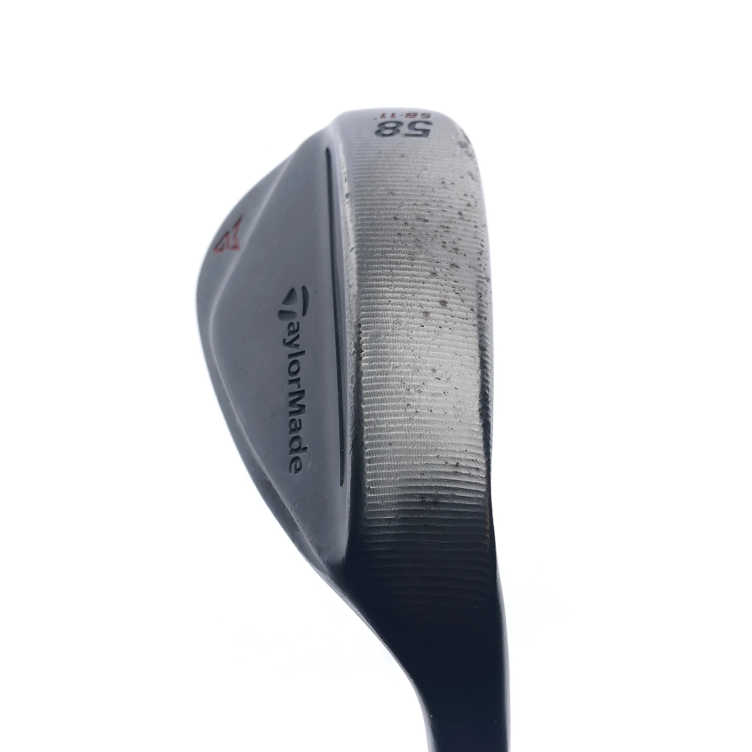 Used TaylorMade Milled Grind 2 Black Lob Wedge / 58.0 Degrees / Stiff Flex