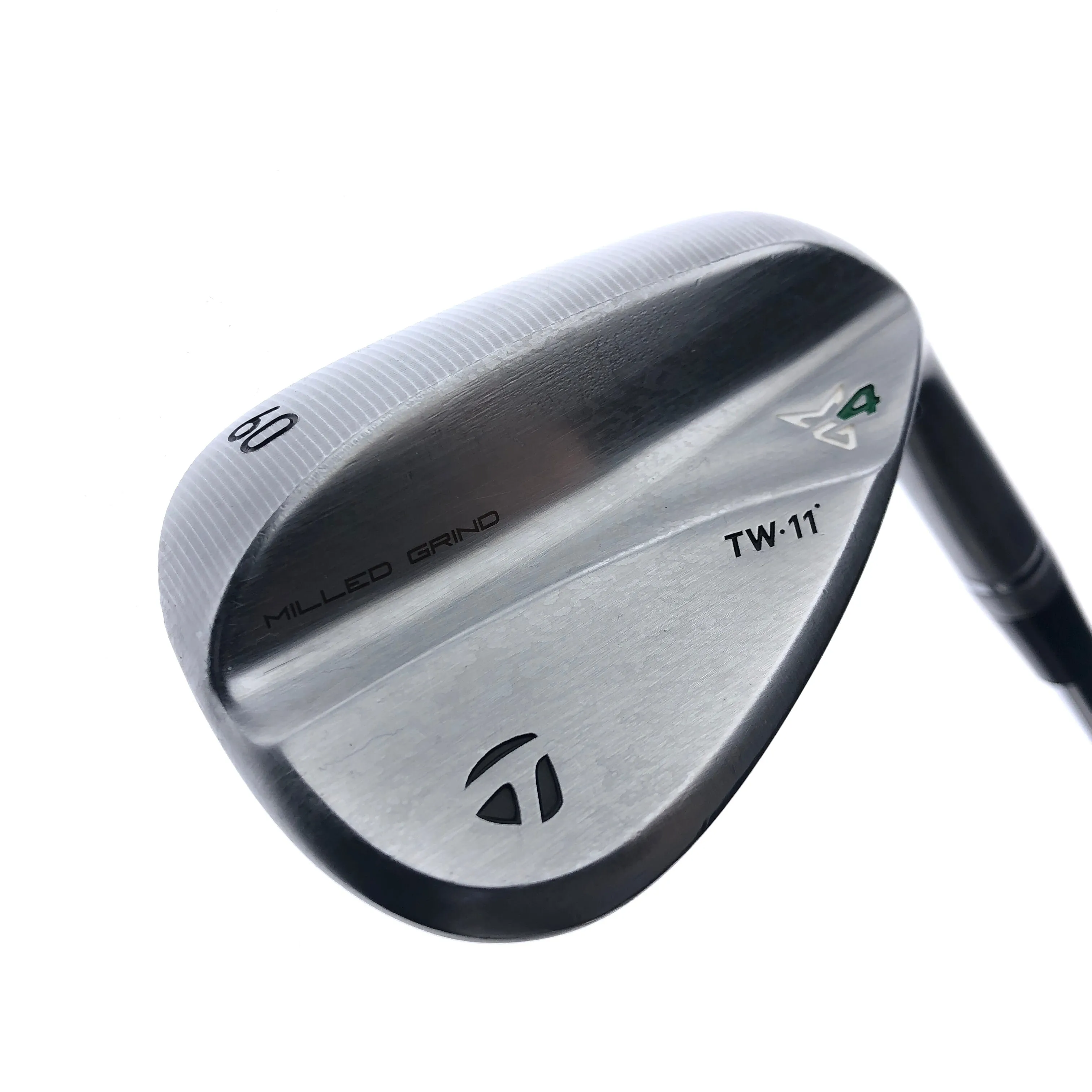 Used TaylorMade Milled Grind 4 TW Lob Wedge / 60.0 Degrees / Wedge Flex