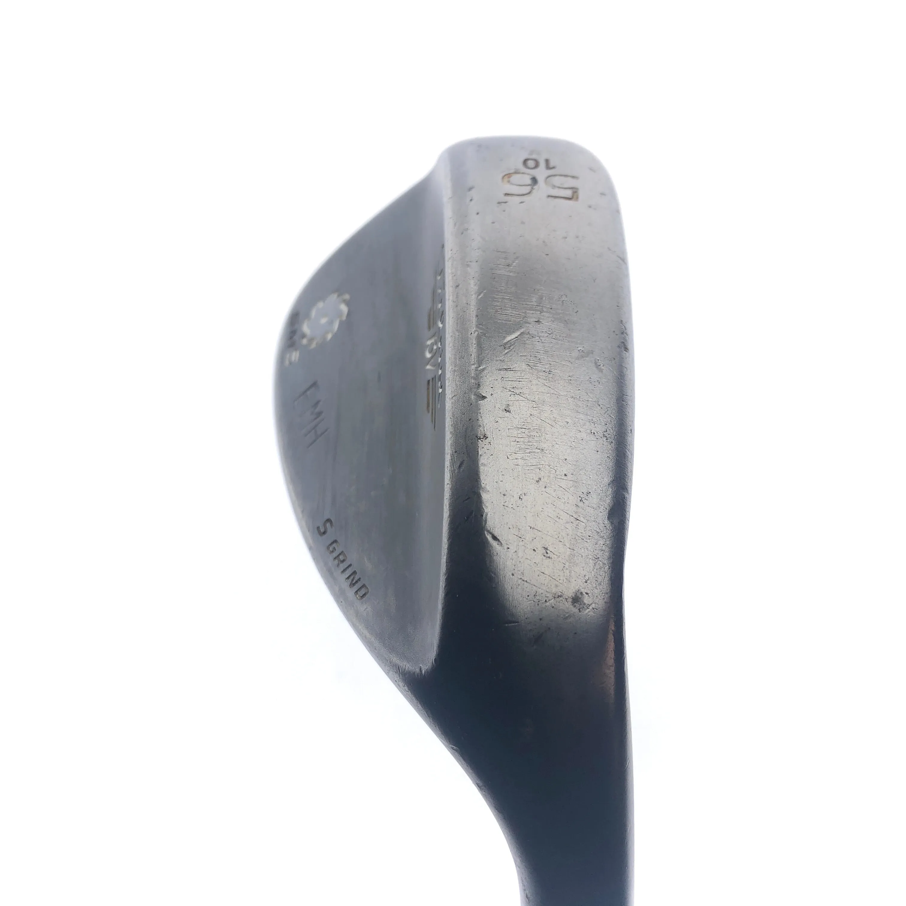 Used Titleist Vokey SM5 Raw Black Sand Wedge / 56.0 Degrees / Wedge Flex