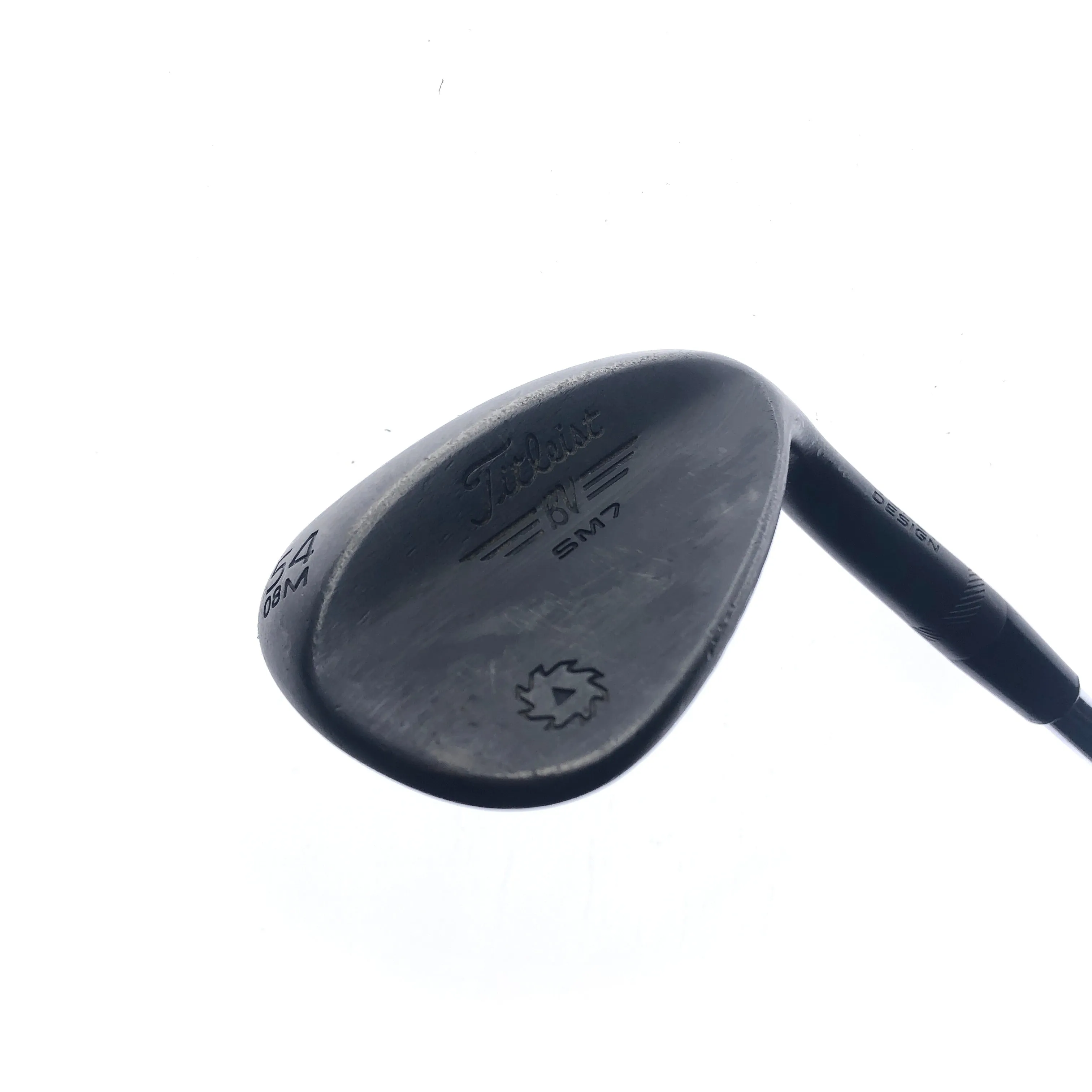 Used Titleist Vokey SM7 Jet Black Sand Wedge / 54.0 Degrees / Wedge Flex