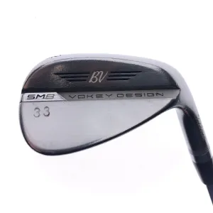 Used Titleist Vokey SM8 Tour Chrome Gap Wedge / 52.0 Degrees / Wedge Flex