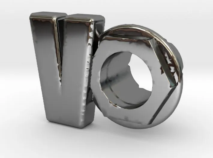 (V) Octagon 3D Eyelet 4/16 Inch Right Hole
