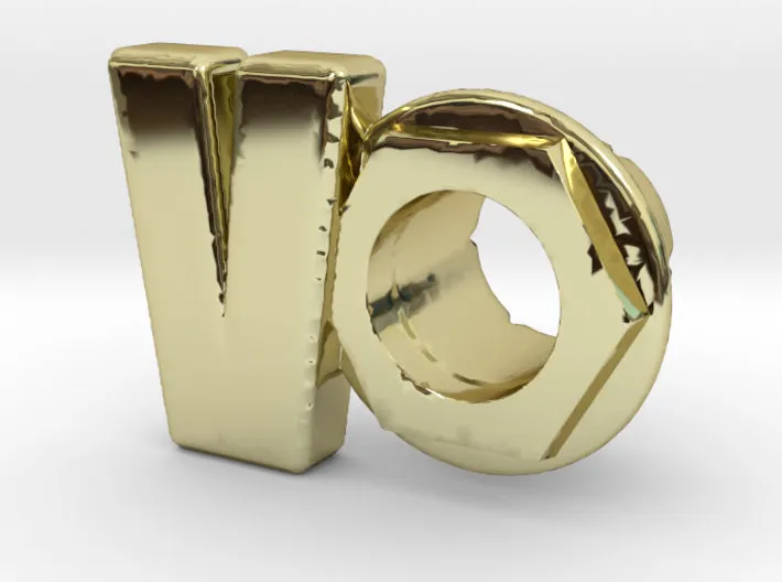 (V) Octagon 3D Eyelet 4/16 Inch Right Hole