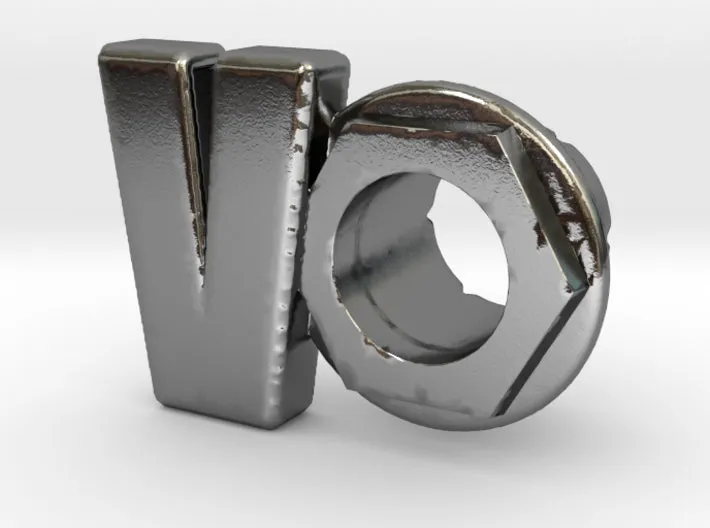 (V) Octagon 3D Eyelet 4/16 Inch Right Hole